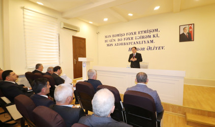 Qazaxda iri heyvandarlıq təsərrüfatı sahiblərinin iştirakı ilə iclas keçirilib