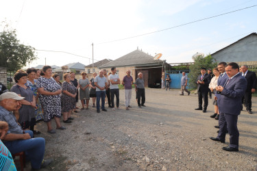 İcra başçısı vətəndaşların müraciəti ilə yerində tanış olub