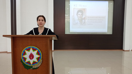 Qazaxda “Zəngin mənəviyyata sahib əsl ziyalı, qayğıkeş ana, vəfalı ömür yoldaşı” adlı tədbir keçirilib