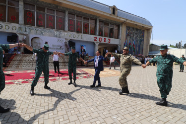 Qazaxda 15 İyun - Milli Qurtuluş Gününə həsr olunmuş bayram konserti keçirilib