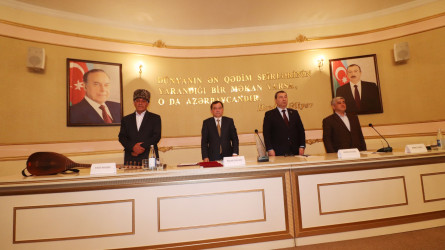 Qazaxda Aşıq Saqif Məzəmlinin 65 illik yubileyi qeyd olunub