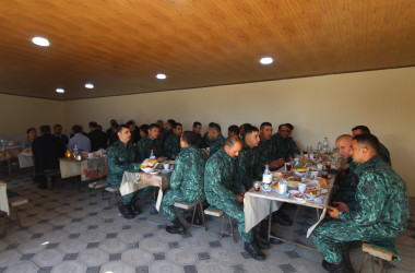 Qazaxda şəhid baş gizir Azər Məmmədovun bu gün ildönümü mərasimi olub