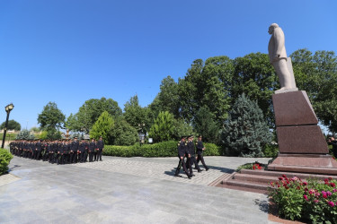 Qazaxda bir qrup Polis əməkdaşı peşə bayramları münasibətilə Fəxri Fərmanla təltif edilib