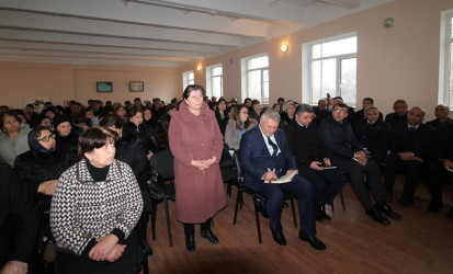 Qazaxda icra başçısının fevral ayında vətəndaşlarla keçirilən sonuncu səyyar görüşü rayonun Daş Salahlı kəndində olub