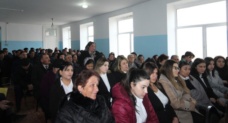 İcra başçısının növbəti səyyar görüşü Qazaxın sərhəd kəndi olan Cəfərlidə yaşayan sakinlərlə olub