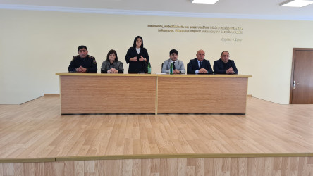 Qazaxda məktəblilər zərərli vərdişlərin fəsadları barədə məlumatlandırılır