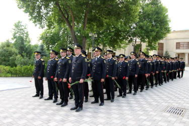 Qazaxda icra başçısı bir qrup Polis əməkdaşını peşə bayramları münasibətilə Fəxri Fərmanla təltif edib