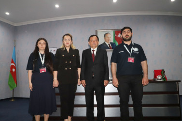 İcra başçısı Qazaxda səfərdə olan düşərgə iştirakçıları ilə görüşüb