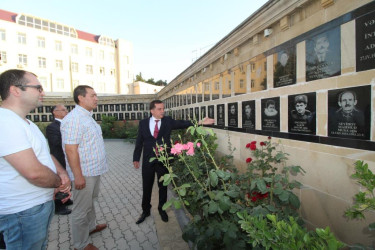 Qazaxıstanın Azərbaycandakı səfiri Serjan Abdıkarimov Qazaxda səfərdə olub