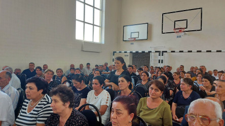 İcra başçısının iyul ayı üzrə vətəndaşlarla nəzərdə tutulan sonuncu səyyar görüşü Qaymaqlı kəndində olub