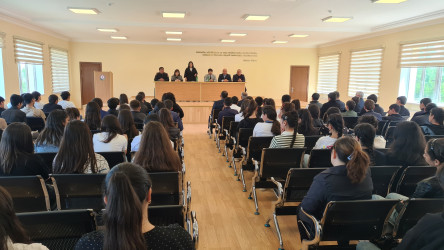 Qazaxda məktəblilər zərərli vərdişlərin fəsadları barədə məlumatlandırılır