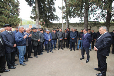 İcra başçısı və “Azərsu” ASC-nin əməkdaşları Kəmərli, Qaymaqlı və Aslanbəyli kəndlərində sakinlərin içməli su təchizatının yaxşılaşdırılması məqsədilə görülən işlərlə yerində tanış olublar