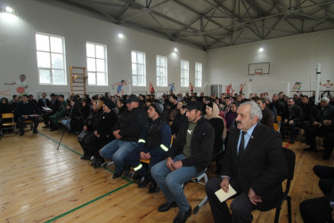 Qazaxda icra başçısının fevral ayında vətəndaşlarla nəzərdə tutulan sonuncu səyyar görüşü İkinci Şıxlı kəndində olub