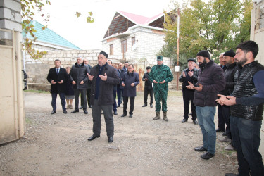 Vətən müharibəsi şəhidi əsgər İlkin Əliyev ildönümündə ehtiramla yad edilib