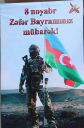 Qazaxda 8 Noyabr – Zəfər Gününə həsr olunmuş “Mənim Azərbaycanım, adına Zəfər yaraşır!” adlı bayram tədbiri keçirilib