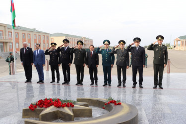 Hərbi Prokurorluq Qazaxda Dövlət Sərhəd Xidmətinin hərbi qulluqçuları ilə birgə tədbir keçirib