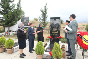 Qazaxda 27 Sentyabr - Anım Günü ərəfəsində Vətən müharibəsi şəhidlərinin məzarları ziyarət edilib