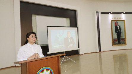 Qazaxda “Ümummilli Lider Heydər Əliyev müstəqil, suveren, demokratik, hüquqi dövlətin Azərbaycan modelinin müəllifidir” adlı elmi-praktiki konfrans keçirilib