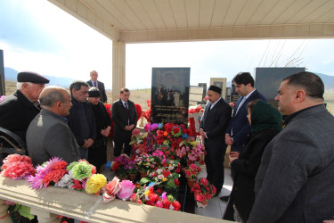 Qazaxda Novruz bayramı ərəfəsində Vətən müharibəsi şəhidlərinin məzarları ziyarət olunub