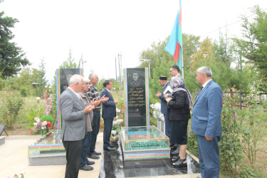 Qazaxda 27 Sentyabr - Anım Günü ərəfəsində Vətən müharibəsi şəhidlərinin məzarları ziyarət edilib