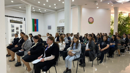 Qazaxda “Ulu Öndər Heydər Əliyevin Azərbaycanda muzey işinin inkişafında rolu” mövzusunda tədbir keçirilib