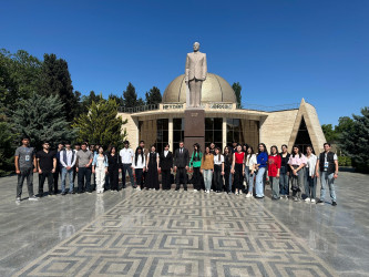 BDU-nun Qazax filialında təhsil alan birinci kurs tələbələri rayonun görməli yerləri ilə tanış olublar