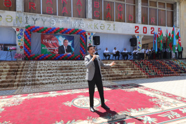 Qazaxda 15 İyun - Milli Qurtuluş Gününə həsr edilmiş “Qurtuluşun əbədi müəllifi” adlı tədbir keçirilib