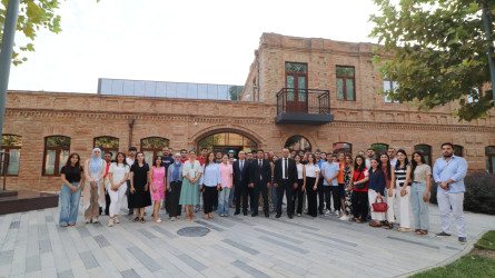 Qazaxda səfərdə olan “Gənc alimlərin yay düşərgəsi”nin iştirakçıları rayonun görməli yerlərinə ekskursiya ediblər