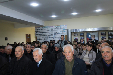 Qazaxda icra başçısının noyabr ayı üzrə vətəndaşlarla keçirilən sonuncu səyyar görüşü rayonun Aşağı Salahlı kəndində olub