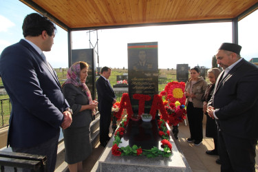 Qazaxda Novruz bayramı ərəfəsində Vətən müharibəsi şəhidlərinin xatirəsi yad edilib