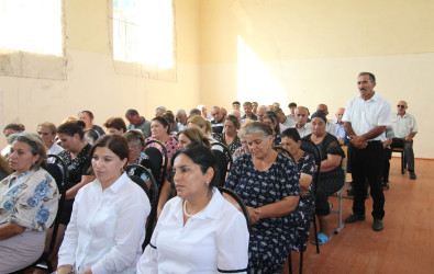 Qazaxda icra başçısının növbəti səyyar görüşü rayonun sərhəd kəndi olan Cəfərlidə yaşayan sakinlərlə keçirilib