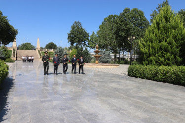 Qazaxda bir qrup Polis əməkdaşı peşə bayramları münasibətilə Fəxri Fərmanla təltif edilib