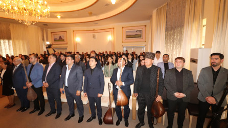 Qazaxda Aşıq Saqif Məzəmlinin 65 illik yubileyi qeyd olunub