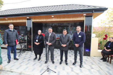 Bu gün döyüş yoldaşlarının "Qara qartal" ləqəbi verdiyi “Azərbaycan Bayrağı” ordenli kiçik gizir Röyal Mədətovun adını əbədiləşdirən ikinci bulağın açılışı olub 