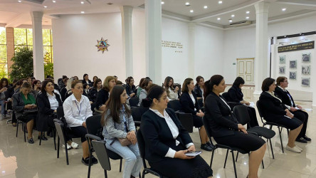 Qazaxda “Ulu Öndər Heydər Əliyevin Azərbaycanda muzey işinin inkişafında rolu” mövzusunda tədbir keçirilib