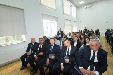 Qazaxda icra başçısının may ayı üzrə vətəndaşlarla keçirilən sonuncu səyyar görüşü Qazax şəhər sakinləri ilə olub