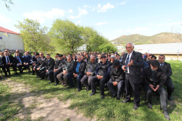 Qazaxda icra başçısının aprel ayı üzrə vətəndaşlarla keçirilən sonuncu səyyar görüşü sərhəd kəndi Fərəhlidə yaşayan sakinlərlə olub