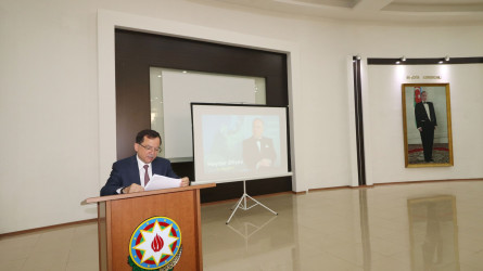 Qazaxda “Ümummilli Lider Heydər Əliyev müstəqil, suveren, demokratik, hüquqi dövlətin Azərbaycan modelinin müəllifidir” adlı elmi-praktiki konfrans keçirilib