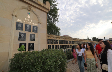 Qazaxda səfərdə olan “Gənc alimlərin yay düşərgəsi”nin iştirakçıları rayonun görməli yerlərinə ekskursiya ediblər