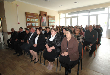 Qazaxda icra başçısının aprel ayında vətəndaşlarla keçirilən növbəti səyyar görüşü Qazaxbəyli kənd sakinləri ilə olub