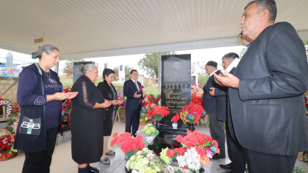 Qazaxda 27 Sentyabr - Anım Günü ərəfəsində Vətən müharibəsi şəhidlərinin məzarları ziyarət olunub