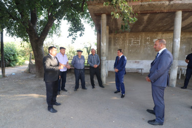 İcra başçısı sərhəd kəndləri olan Quşçu Ayrım və Məzəmdə sakinlərin müraciətləri ilə yerində maraqlanıb