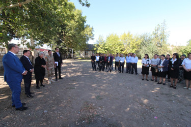 Millət vəkili Səməd Seyidov Qazaxda beş kənddə olub, sakinlərlə görüşüb