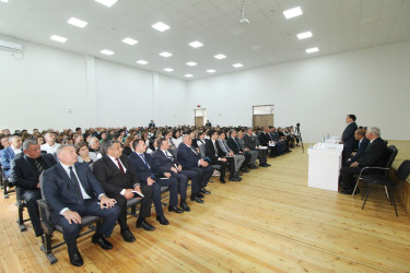 Qazaxda icra başçısının may ayı üzrə vətəndaşlarla keçirilən sonuncu səyyar görüşü Qazax şəhər sakinləri ilə olub
