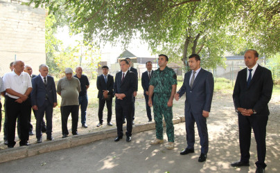 Qazaxda işğaldan azad edilmiş kəndlərdə mina təhlükəsizliyi ilə bağlı məcburi köçkünlər və sakinlərlə növbəti maarifləndirici görüş olub