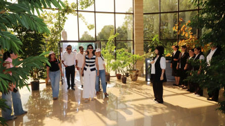 Qazaxda səfərdə olan “Gənc alimlərin yay düşərgəsi”nin iştirakçıları rayonun görməli yerlərinə ekskursiya ediblər