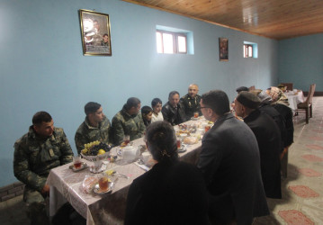 Vətən müharibəsi şəhidi çavuş Elməddin Pənahovun ildönümündə əziz xatirəsi ehtiramla anılıb