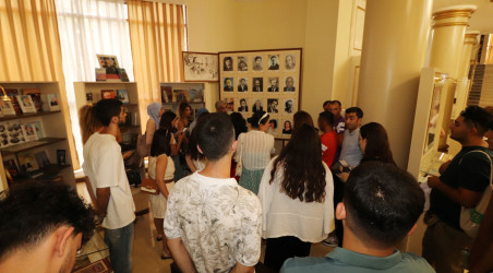 Qazaxda səfərdə olan “Gənc alimlərin yay düşərgəsi”nin iştirakçıları rayonun görməli yerlərinə ekskursiya ediblər