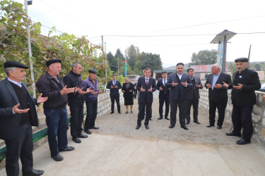 Vətən müharibəsi şəhidi baş gizir Teymur Hacıyev ildönümündə ehtiramla yad edilib