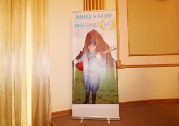 Qazaxda Aşıq Saqif Məzəmlinin 65 illik yubileyi qeyd olunub